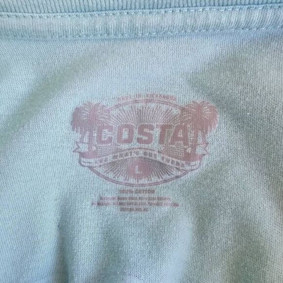 Costa Del Mar Long Sleeve Shirt Men’s Large Blue Fish Graphic Outdoor Fishing Te - Picture 6 of 6